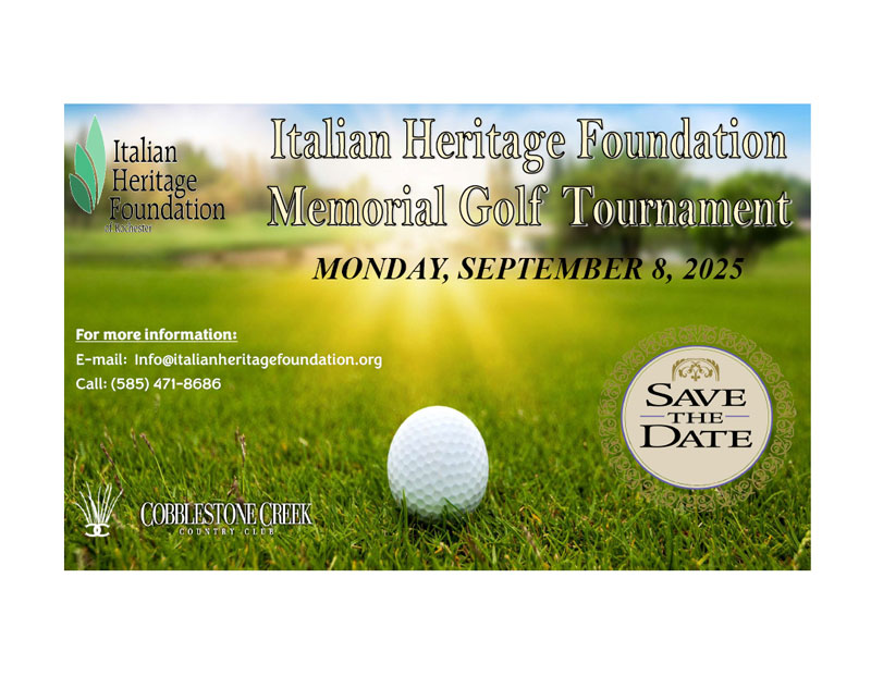 2025 Golf Save The Date